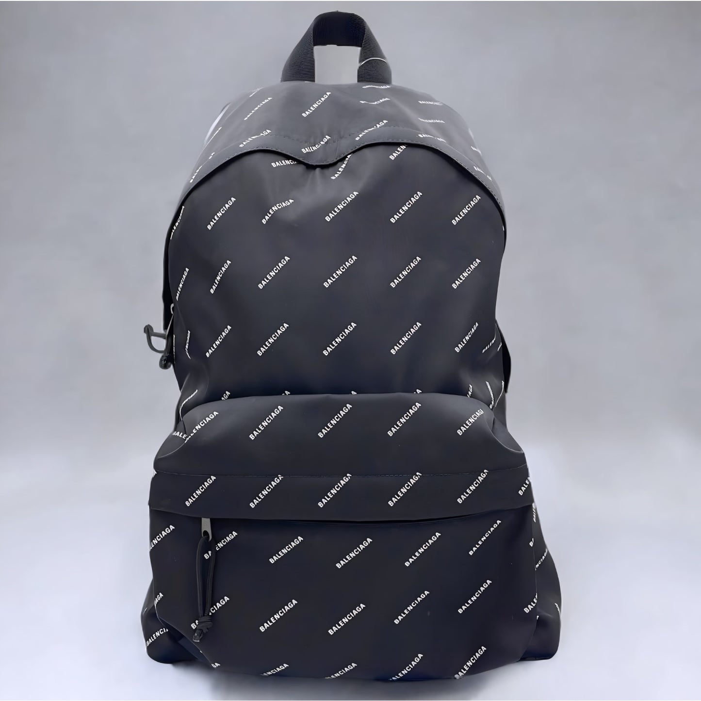 [eBay Live] M278 BALENCIAGA Logo Print Nylon Backpack 🔥 $1699