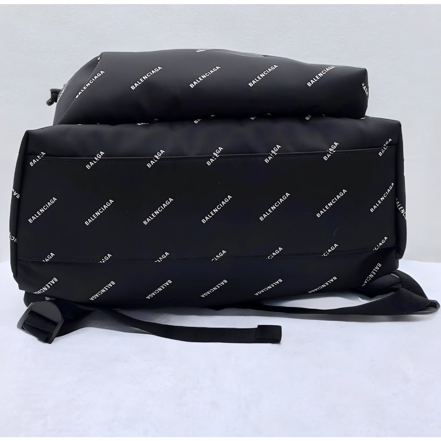 [eBay Live] M278 BALENCIAGA Logo Print Nylon Backpack 🔥 $1699