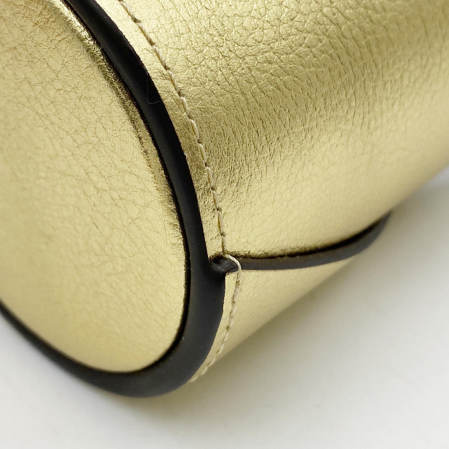 M341 LOUIS VUITTON Gold Leather Desk Pen Holder 🌟 $999