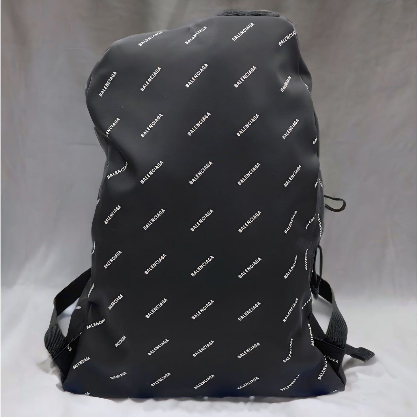 [eBay Live] M278 BALENCIAGA Logo Print Nylon Backpack 🔥 $1699