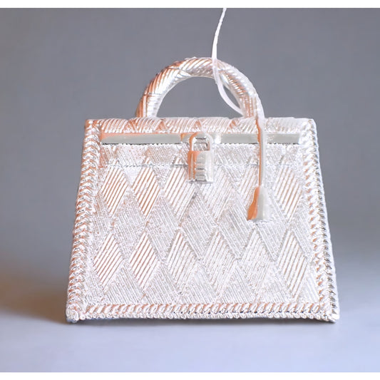 M350 HERMES Curiosité Kelly Charm SS Silver Mini Bag Charm 🤌🏽 $899